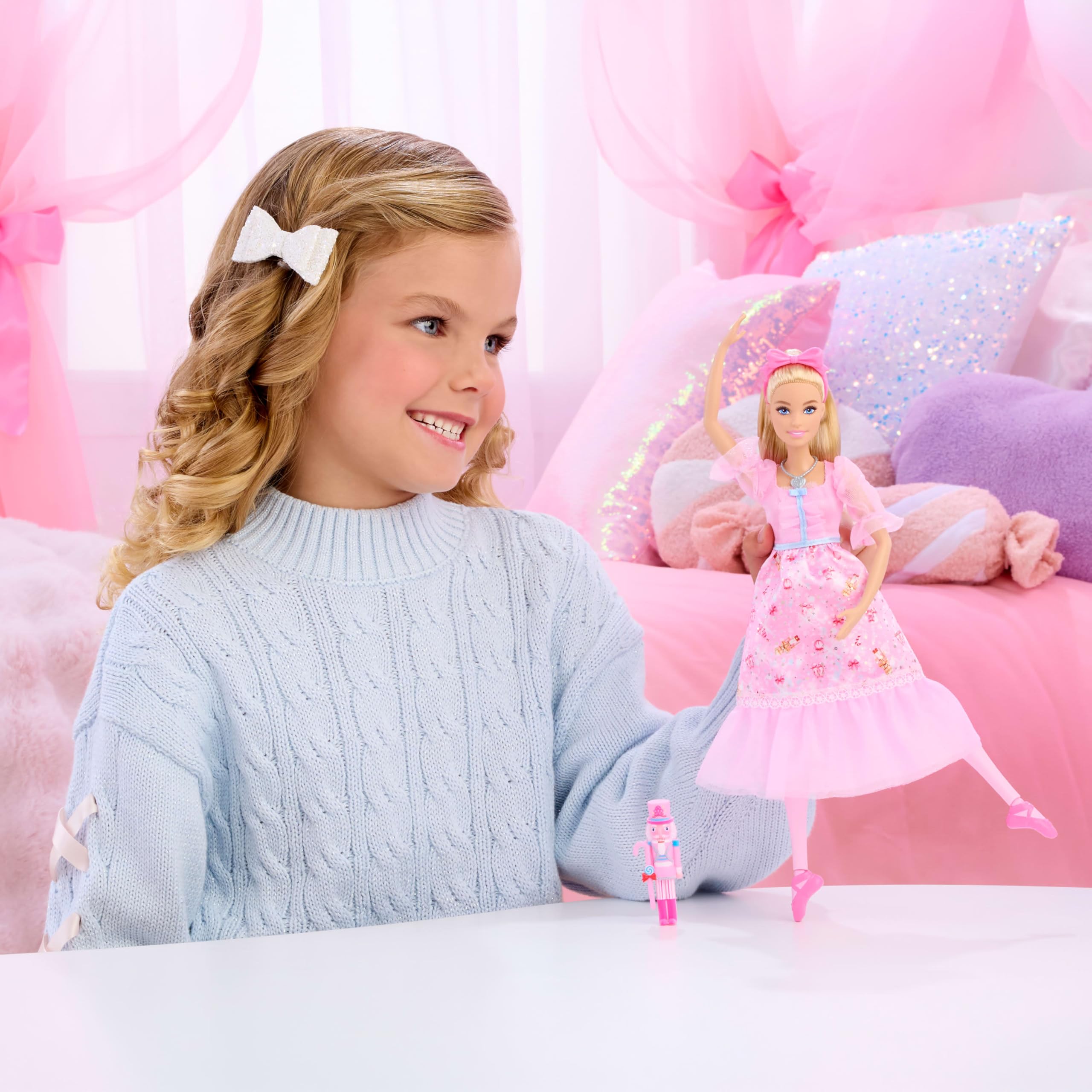 Barbie JLW51 Caucasian Fantasy Nutcracker Core Clara Doll : Amazon